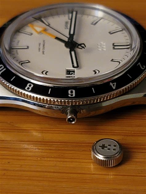 watch crown fell off repair